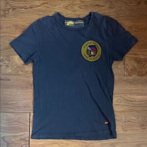 Aviator Nation Charcoal Tee with Tribal Patch